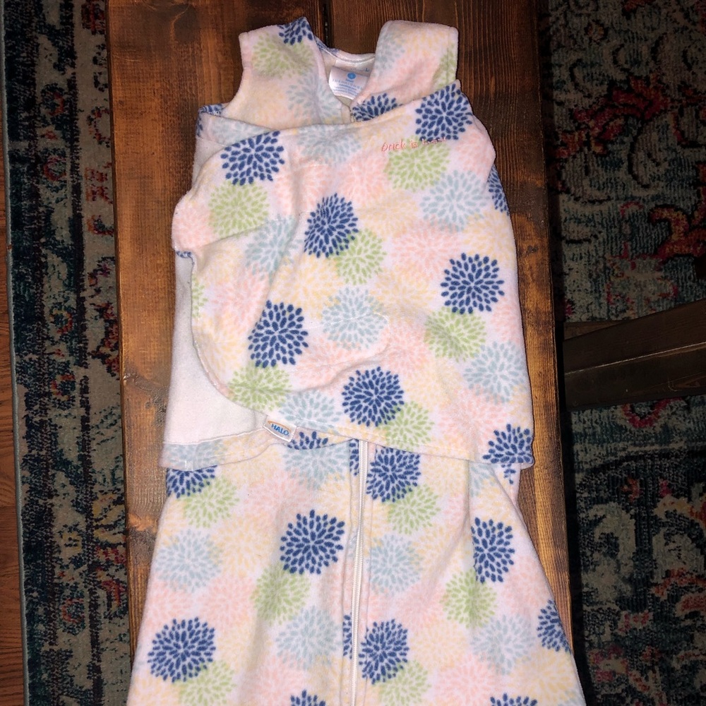 Convertible swaddle sleepsack